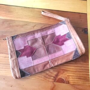 VTG leather clutch
